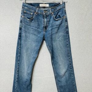 Levi’s Signature S61 relaxed Straight leg Jeans Men’s 30x32  Wash Denim Very Goo